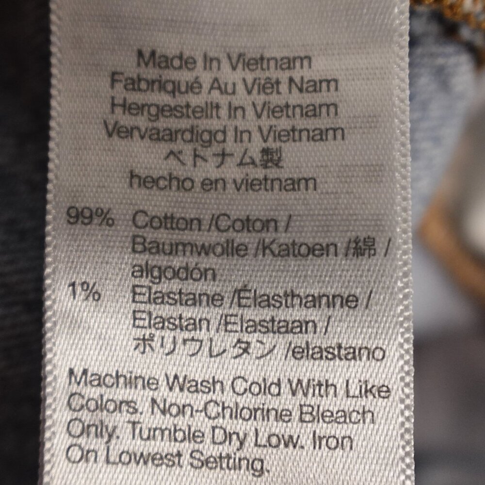 Madewell‎ Jeans Perfect Vintage Straight Jean Women's 33 Blue Denim High Rise - Picture 12 of 12